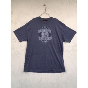Vintage DAI New York Yankees T-Shirt Mens XL Blue Heather‎ Graphic Tee 1903 MLB